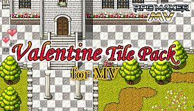 RPG Maker MV - Valentine Tile Pack for MV