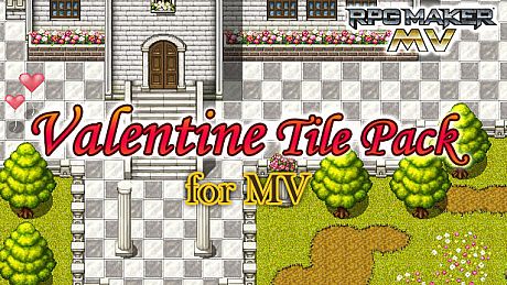 RPG Maker MV - Valentine Tile Pack for MV DLC