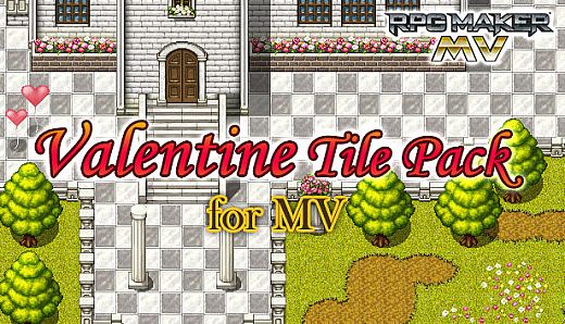 RPG Maker MV - Valentine Tile Pack for MV