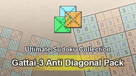 Ultimate Sudoku Collection - Gattai-3 Anti Diagonal Pack DLC