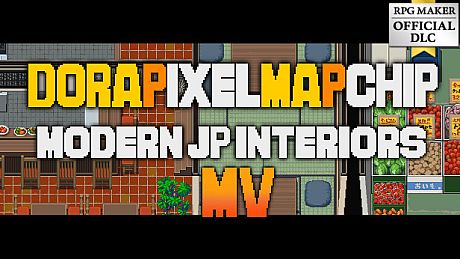 RPG Maker MV - DorapixelMapChips - Modern JP Interiors DLC