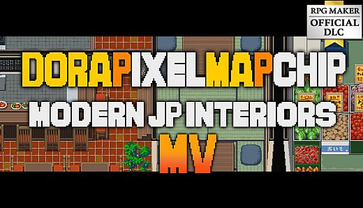 RPG Maker MV - DorapixelMapChips - Modern JP Interiors