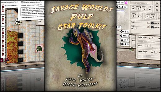 Fantasy Grounds - Pulp Gear Toolkit (Savage Worlds)