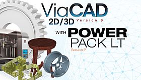 Punch! ViaCAD 2D/3D v9 + 3D Printing PowerPack LT
