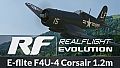RealFlight Evolution - E-flite F4U-4 Corsair 1.2m
