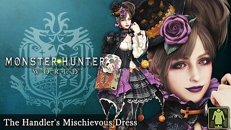 Monster Hunter: World - The Handler's Mischievous Dress DLC
