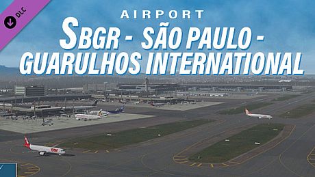 X-Plane 11 - Add-on: Globall Art - SBGR - São Paulo - Guarulhos International Airport DLC
