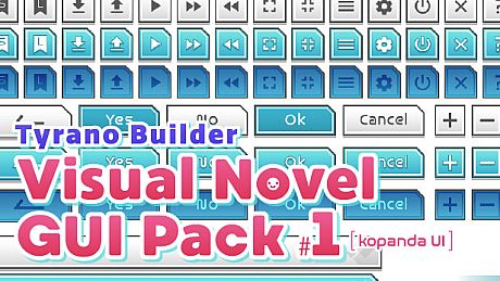 Tyrano Builder - Visual Novel GUI Pack #1  [kopanda UI] DLC