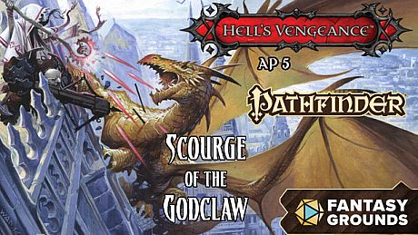 Fantasy Grounds - Pathfinder RPG - Hell's Vengeance AP 5: Scourge of the Godclaw DLC