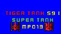 Tiger Tank 59 Ⅰ Super Tank MP013