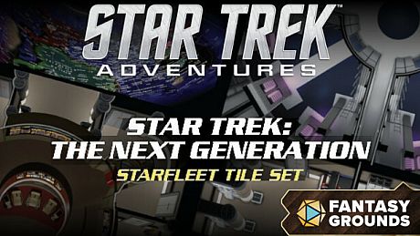 Fantasy Grounds - Star Trek Adventures: The Next Generation Starfleet Deck Tiles DLC