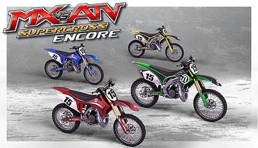 MX vs. ATV Supercross Encore - 2 Stroke 4 Pack