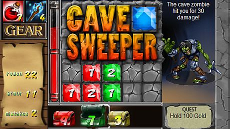 Cavesweeper Game