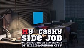 My Cashy Side Job at Lost&Found in the Subway of Million-Person City