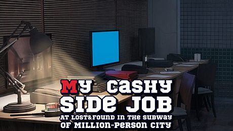 My Cashy Side Job at Lost&Found in the Subway of Million-Person City Game