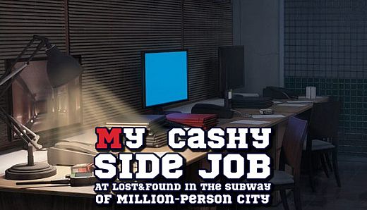My Cashy Side Job at Lost&Found in the Subway of Million-Person City