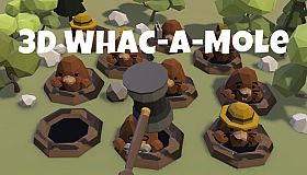 3D Whac-A-Mole