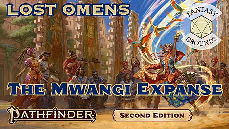 Fantasy Grounds - Pathfinder 2 RPG - Pathfinder Lost Omens: The Mwangi Expanse DLC