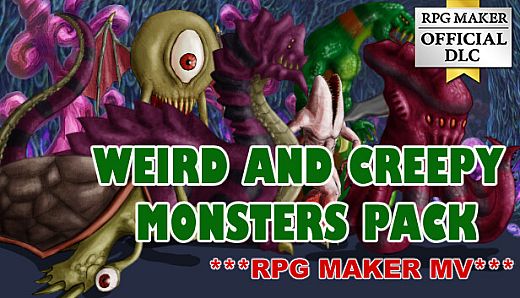 RPG Maker MV - Weird and Creepy Monsters Pack