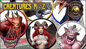 Fantasy Grounds - Creatures A-Z, Volume 6 (Token Pack)