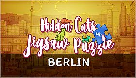 Hidden Cats in Jigsaw Puzzle - Berlin