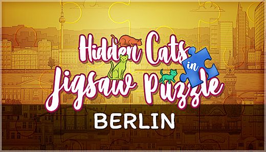 Hidden Cats in Jigsaw Puzzle - Berlin