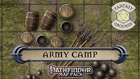 Fantasy Grounds - Pathfinder RPG - GameMastery Map Pack: Army Camp DLC