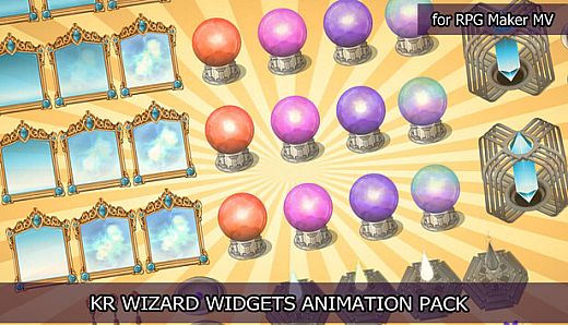 RPG Maker MV - KR Wizard Widgets Animations Pack