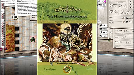 Fantasy Grounds - DB1 The Haunted Highlands (Castles and Crusades) DLC