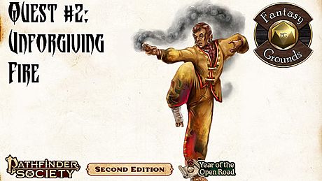 Fantasy Grounds - Pathfinder 2 RPG - Pathfinder Society Quest #2: Unforgiving Fire DLC