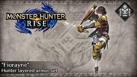 Monster Hunter Rise - "Fiorayne" Hunter layered armor set DLC