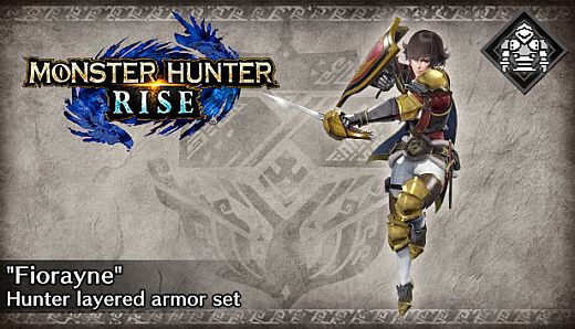 Monster Hunter Rise - "Fiorayne" Hunter layered armor set