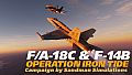 DCS: F/A-18C & F-14B Operation Iron Tide Campaign by Sandman Simulations
