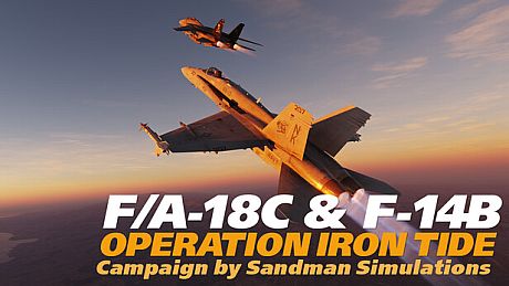 DCS: F/A-18C & F-14B Operation Iron Tide Campaign by Sandman Simulations DLC