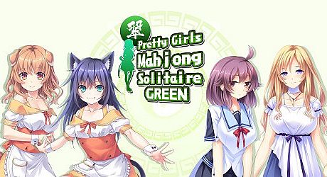 Pretty Girls Mahjong Solitaire - Green Game