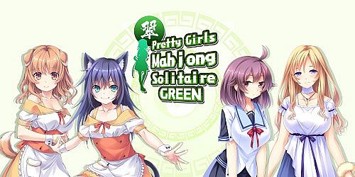 Pretty Girls Mahjong Solitaire - Green
