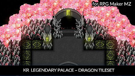 RPG Maker MZ - KR Legendary Palaces - Dragon Tileset DLC