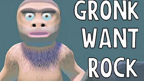 Gronk Want Rock Game