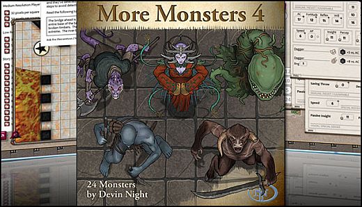 Fantasy Grounds - More Monsters 4 (Token Pack)