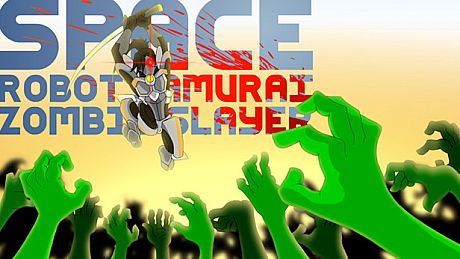 Space Robot Samurai Zombie Slayer Game