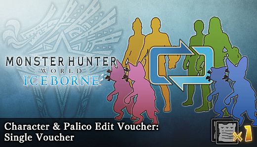 Monster Hunter: World - Character & Palico Edit Voucher: Single Voucher