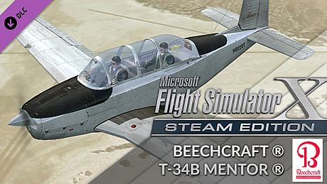 FSX Steam Edition: Beechcraft T-34B Mentor Add-On DLC