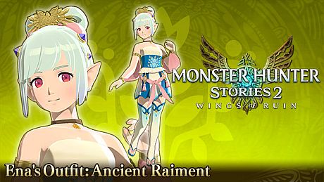 Monster Hunter Stories 2: Wings of Ruin - Ena's Outfit: Ancient Raiment DLC