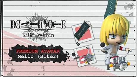 DEATH NOTE Killer Within - Premium Avatar: Mello (Biker) DLC