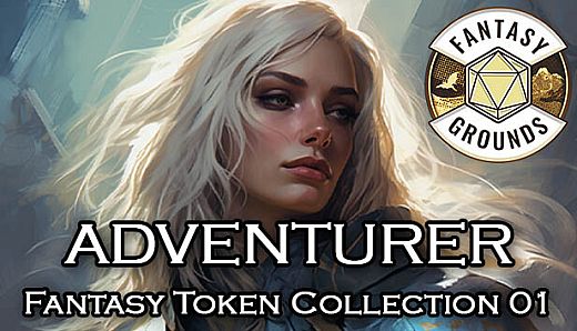 Fantasy Grounds - Fantasy Token Collection - Adventurer 01