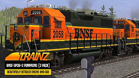 Trainz 2019 DLC: BNSF GP38-2 Pumpkins (2 Pack) DLC