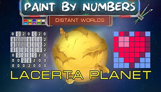 Paint By Numbers - Lacerta Planet