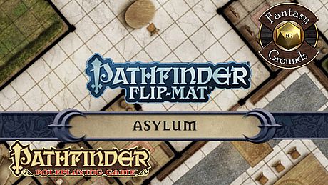 Fantasy Grounds - Pathfinder Flip-Mat: Asylum (Map Pack) DLC