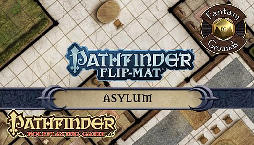 Fantasy Grounds - Pathfinder Flip-Mat: Asylum (Map Pack)