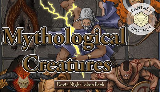Fantasy Grounds - Devin Night Token Pack 145: Mythological Creatures